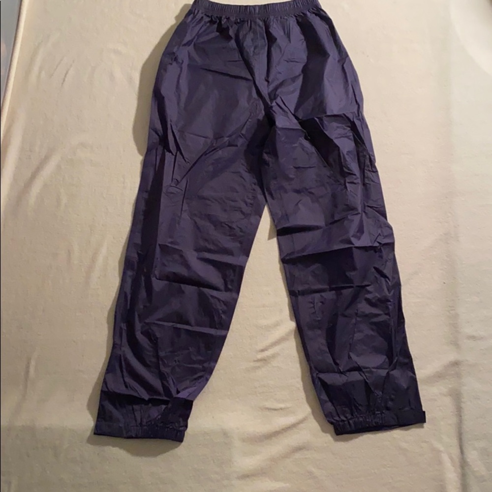 LL Bean Tek waterproof packable pants girls 18